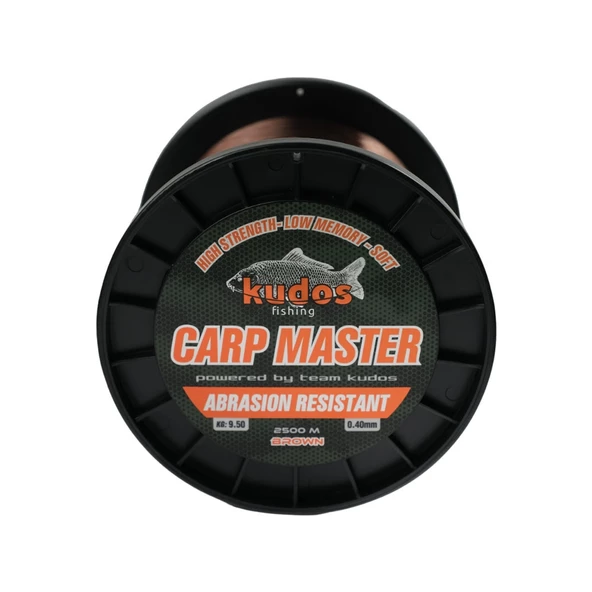 Kudos Carp Master Brown 2500m Sazan Misinası Kalınlık (mm) : 0,40mm ürün görseli 1
