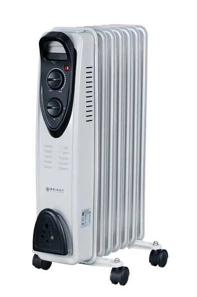 Bright Elegance BE-6507 Devrilme Korumalı 7 Dilimli Yağlı Radyatör ürün görseli 1