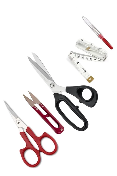 Plastik Saplı 10 No 25 Cm Kumaş Kesim Makası Set  JPT-10 ürün görseli 1