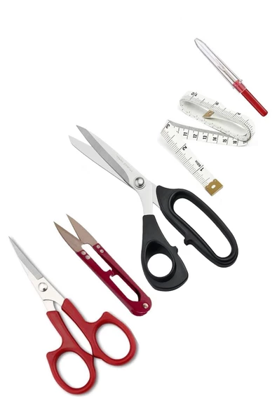 Plastik Saplı Sol El 8 No 20.32 Cm Kumaş Kesim Makası Set JPT-8 ürün görseli 1