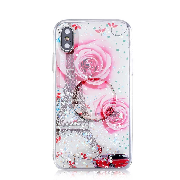 iPhone X / İphone XS Kılıf Pop Soketli Vale Silikon Kılıf ürün görseli 1