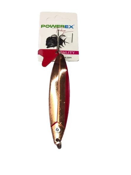 Turna Kaşığı Powerex Magnum Lüfer Palamut Turna Çinekop 28 gr. 9 cm. Mod.261 Metal Kaşık Sahte Yem Bakır Parlak ürün görseli 1