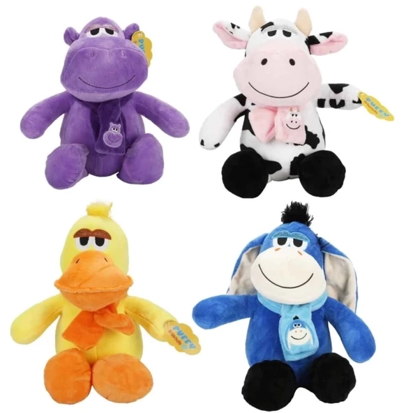 Eğlenceli Peluş Hayvan Ördek 25 CM - Resim 2