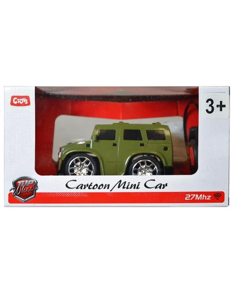 Ctoys Cartoon Mini Car 27 Mhz Full Fonksiyon Uzaktan Kumandalı Yeşil Araba QX3688 94 ürün görseli 1