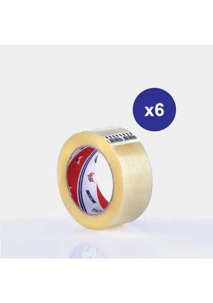 Ve-ge 45X100 Mt. Koli Bandı 6Lı Paket Gergedan ürün görseli 1