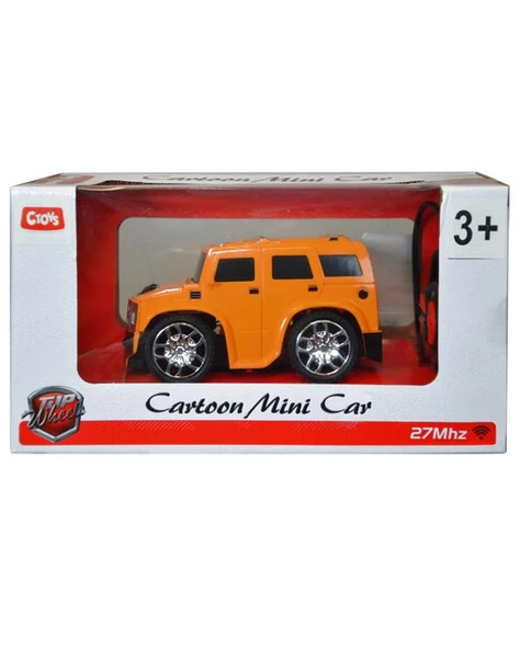 Ctoys Cartoon Mini Car 27 Mhz Full Fonksiyon Uzaktan Kumandalı Sarı Araba QX3688 94 ürün görseli 1