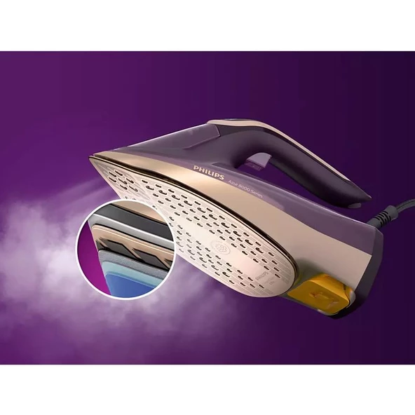 Philips Azur DST8040/30 8000 Serisi Buharlı Ütü - Resim 2