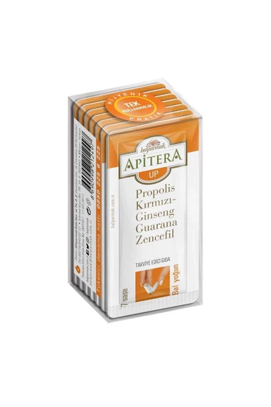 Balparmak Apitera Up 7 g x 7 Adet (Kırmızı Ginseng, Propolis, Guarana, Zencefil, Bal) ürün görseli 1