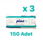 Perine Bölgesi Temizleme Havlusu 50 adet PİNE 3 paket ürün görseli 1