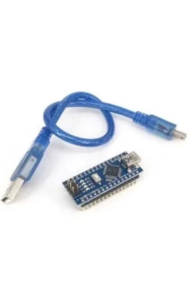 Arduino Nano V3.0 Smd Klon Ch340 Chip (Usb Kablo Dahil) ürün görseli 1
