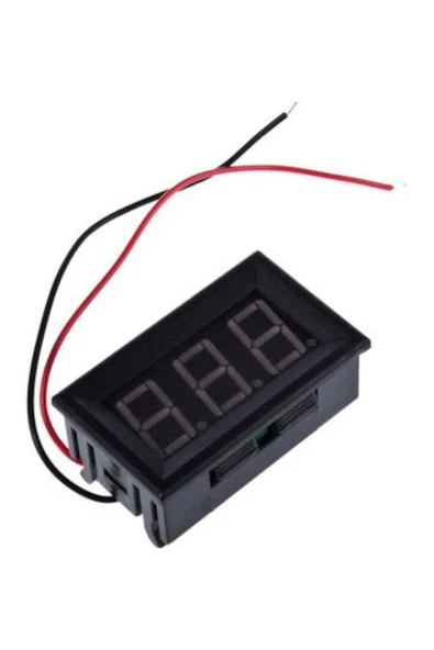 Dijital Panel Voltmetre AC 30-500V 2 Kablolu ürün görseli 1