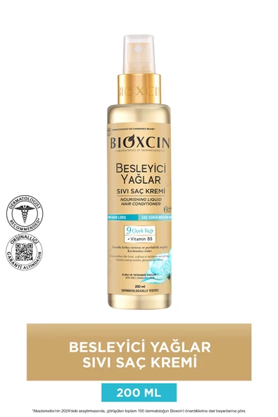 Bioxcin Besleyici Yağlar Sıvı Saç Kremi 200 ml ürün görseli 1