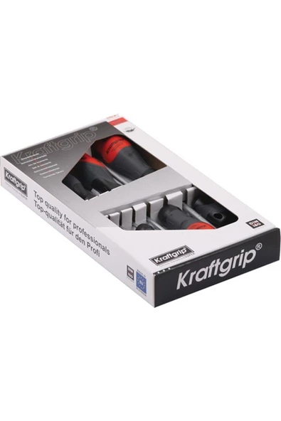 Kraftgrip Düz-Yıldız Tornavida Takımı 7 Parça - Slovenıa-EU ürün görseli 1