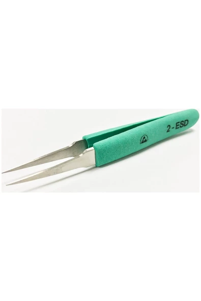 Weber Nt1046 Esd İzoelli İnce Ve Düz Uçlu Cımbız 110 MM - GERMANY ürün görseli 1