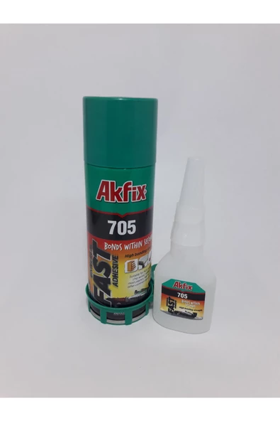 Akfix Mdf Yapıştırıcıl Hızlı Yapıştırıcı 200 Ml 50 Gr ürün görseli 1
