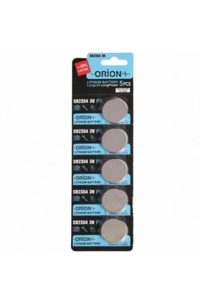 Cr2354 3v Lityum Pil 5'li Paket ürün görseli 1