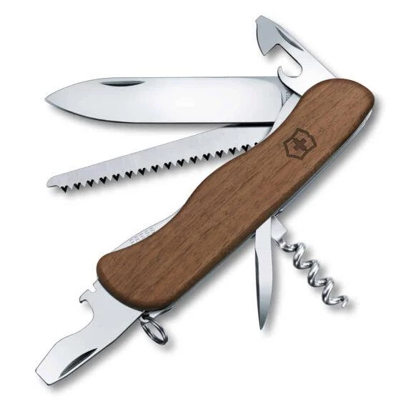 Victorinox  VT 0.8361.63 Forester Wood 111MM,Çakı Ceviz Ağacı ürün görseli 1