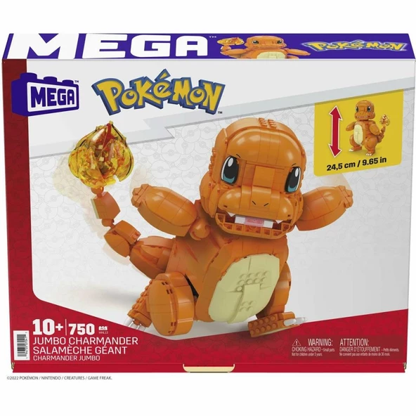HHL13 MEGA™ Pokémon™ Jumbo Charmander 750 parça +10 yaş ürün görseli 1