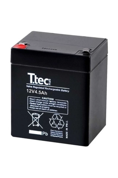 12v4.5ah/20hr Bakımsız Kuru Akü ürün görseli 1