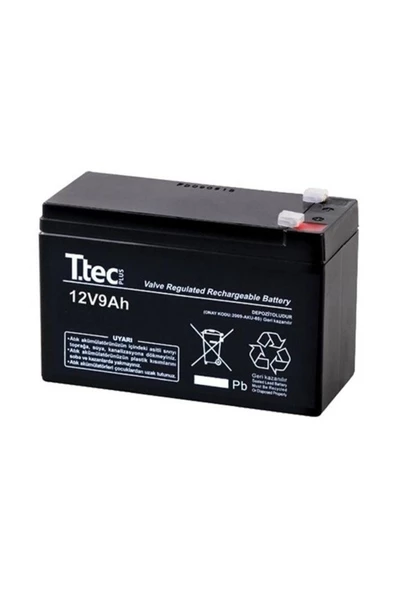 12 Volt 9 Amper Kuru Akü 12v 9ah ürün görseli 1