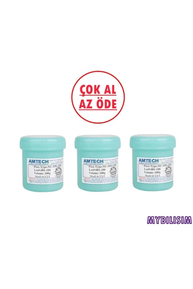 Amtech Nc-559-asm Flux Krem 100g - 3 Adet ürün görseli 1