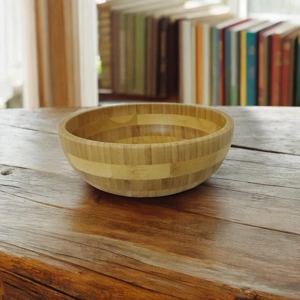 Mien Dayanıklı Bambu Kase 25 cm -1167 - Resim 2