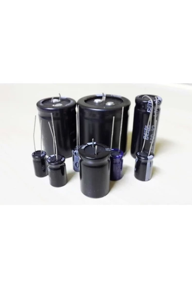 3.3mf 450v Kutuplu Kondansatör 2 Li Paket Hakinde ürün görseli 1