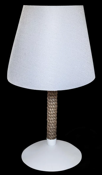 D-light Zen Abajur Masa Lambası Halatlı - Resim 2