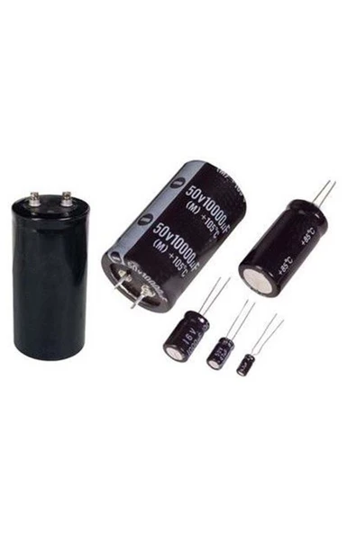 4.7mf 25v Kutuplu Kondansatör 5 Li Paket Halinde ürün görseli 1