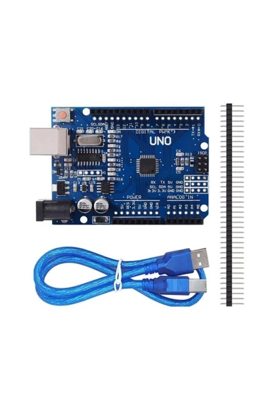 Uno R3 Klon (usb Chip Ch340) - Usb Kablo Hediyeli ürün görseli 1