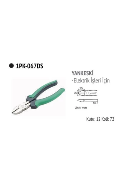 1pk-067ds Pratik Yan Keski ; - Resim 2