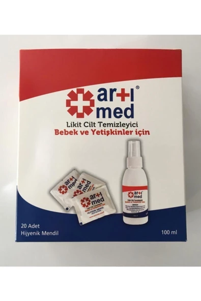 ARTIMED LİKİT CİLT TEMİZLEYİCİ (GÖBEK BAKIM) ürün görseli 1
