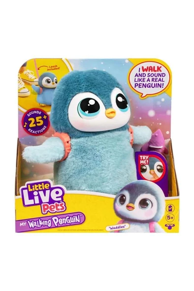 Giochi Preziosi LLS Sesli Yürüyen Penguen İnteraktif Peluş LP600000 ürün görseli 1
