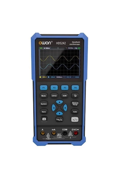 Hds 242 Cep Tipi Osiloskop + Multimetre - Owon - Resim 3