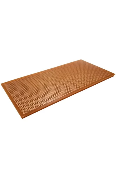 10x20 Cm Delikli Tek Yüzlü Bakır Plaket ürün görseli 1