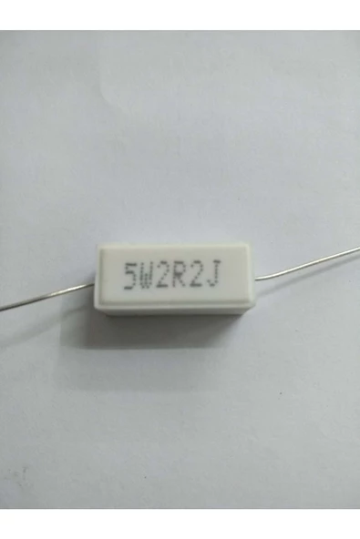 5 Watt 2r2 Taş Direnç=adet Olarak Satılır ürün görseli 1
