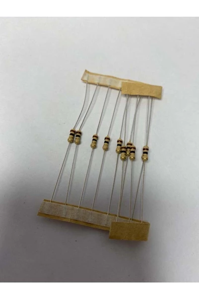 1 Ohm 1/4 Watt Direnç - 10 Lu Paket Halinde ürün görseli 1