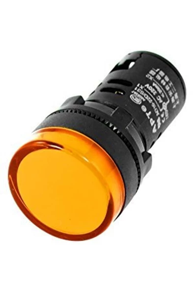 Ø22 Ad22 220v Sarı Sinyal Lambası ürün görseli 1