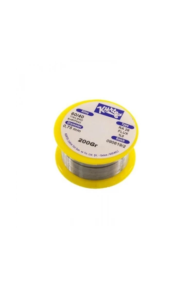 200gr Kurtel Lehim Teli 0.75mm 60/40 Kurşun Kalay Karışımı Lodos ürün görseli 1