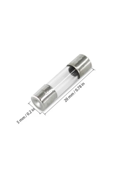5x20mm Cam Sigorta - 9a - Resim 3