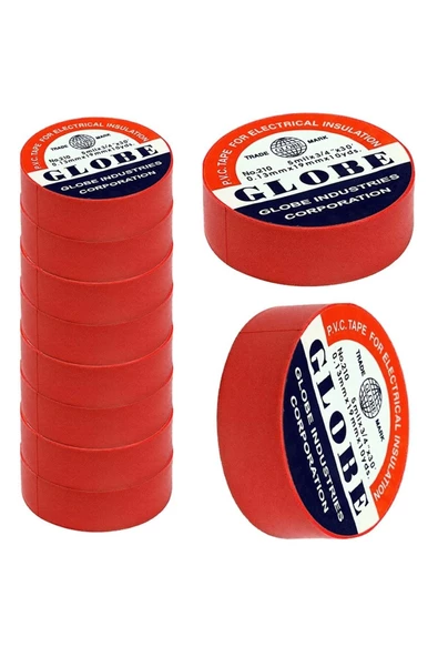 Kırmızı Izole Bant 0.13mm X 19mm =adet Olarak Satılır ürün görseli 1