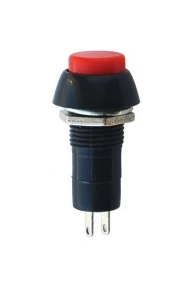 Yuvarlak Plastik Buton 12mm Ters Kontak Ic-187 Ic 187 Ic187 ürün görseli 1