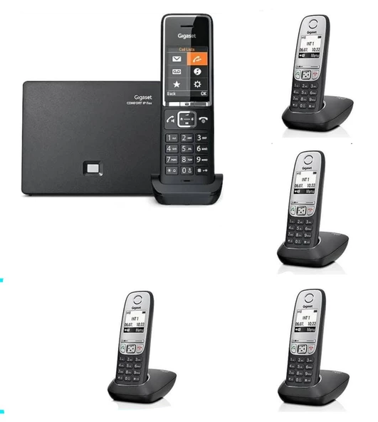 Gigaset Analog & Ip 5 Dahili Dect Telsiz Kablosuz Telefon Santrali C550 COMFORT IP-A690 ürün görseli 1
