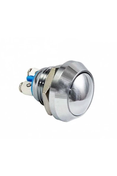 D81 12mm Metal Buton Yaylı Ledsiz ürün görseli 1