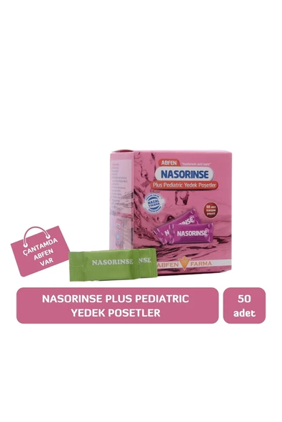 Abfen Nasorinse Plus Pediatrik Yedek Poşetleri 50 Adet ürün görseli 1