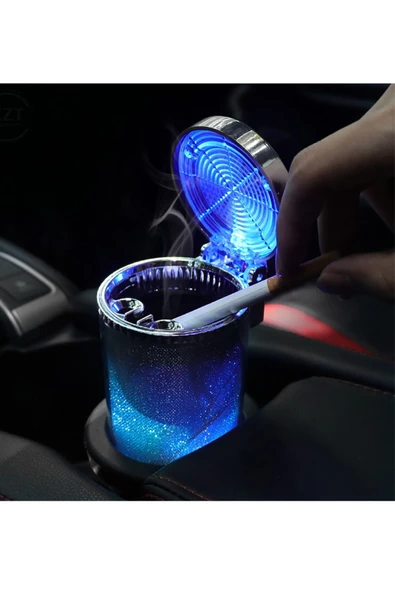 Işıklı Disco Küllük 7 Renk Izgaraya Takmalı ürün görseli 1