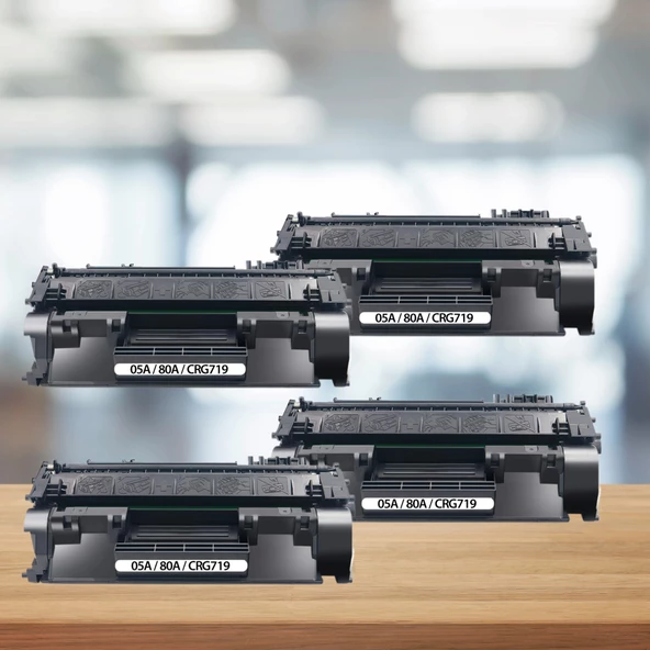 Hp CE505A / P2035 / P2055 Muadil Toneri 4'lü Paket ürün görseli 1