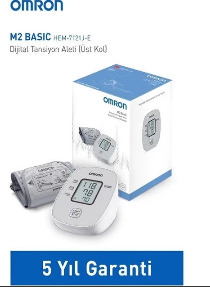 Omron M2 Basic HEM-7121J-E Intellisense Koldan Tansiyon Ölçer - Resim 2