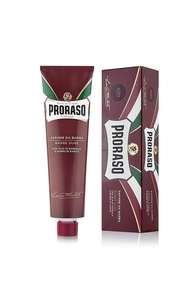 Proraso Shaving Cream Coarse Beards 150 ml Sandal Ağacı Özlü Tıraş Kremi ürün görseli 1
