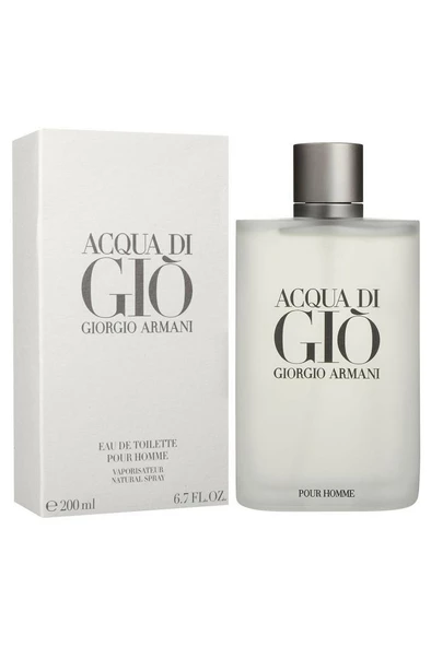Giorgio Armani Acqua Di Gio EDT 200 ml Erkek Parfüm ürün görseli 1